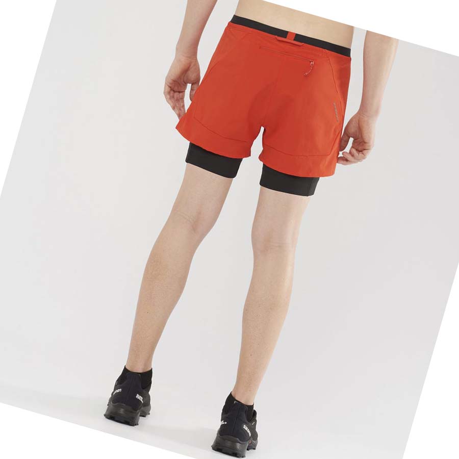 Bermudas Salomon CROSS 2IN1 Hombre Naranjas | MX 3160DFM